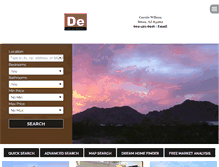 Tablet Screenshot of carolewilson.com